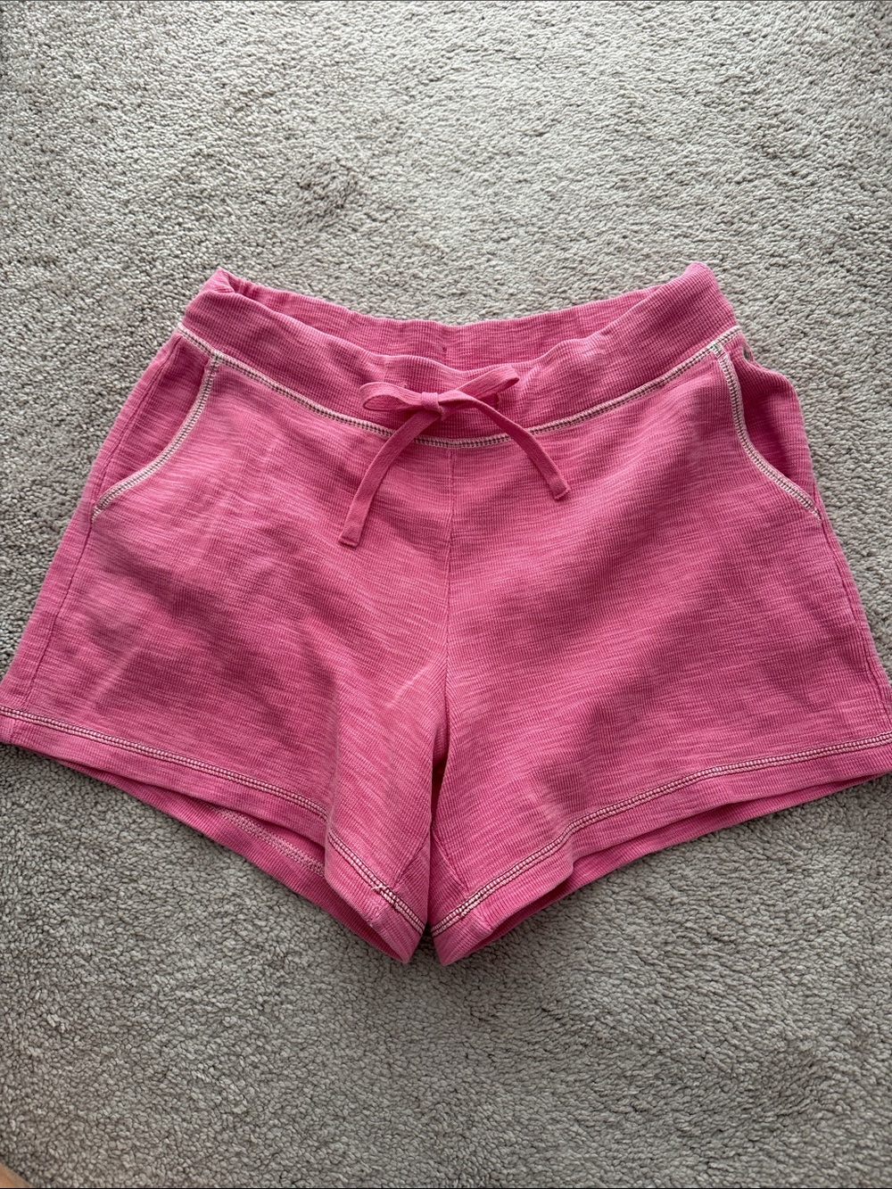 Tommy Bahama Women's Pink Drawstring Athletic Shorts